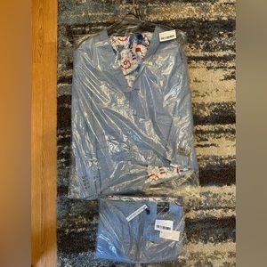 Men’s Paisley and Gray 2 Piece Suit